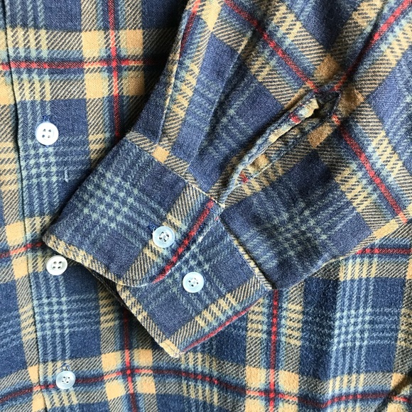 Vintage Big Mac Flannel Shirt Tall Large Pockets - Picture 3 of 7